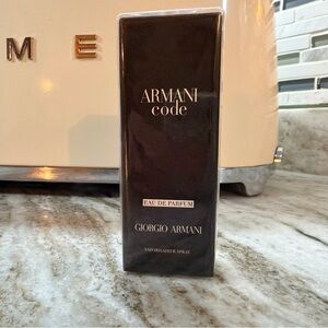 Giorgio Armani Code Eau de Parfum for Women. New in box. Sealed in plastic